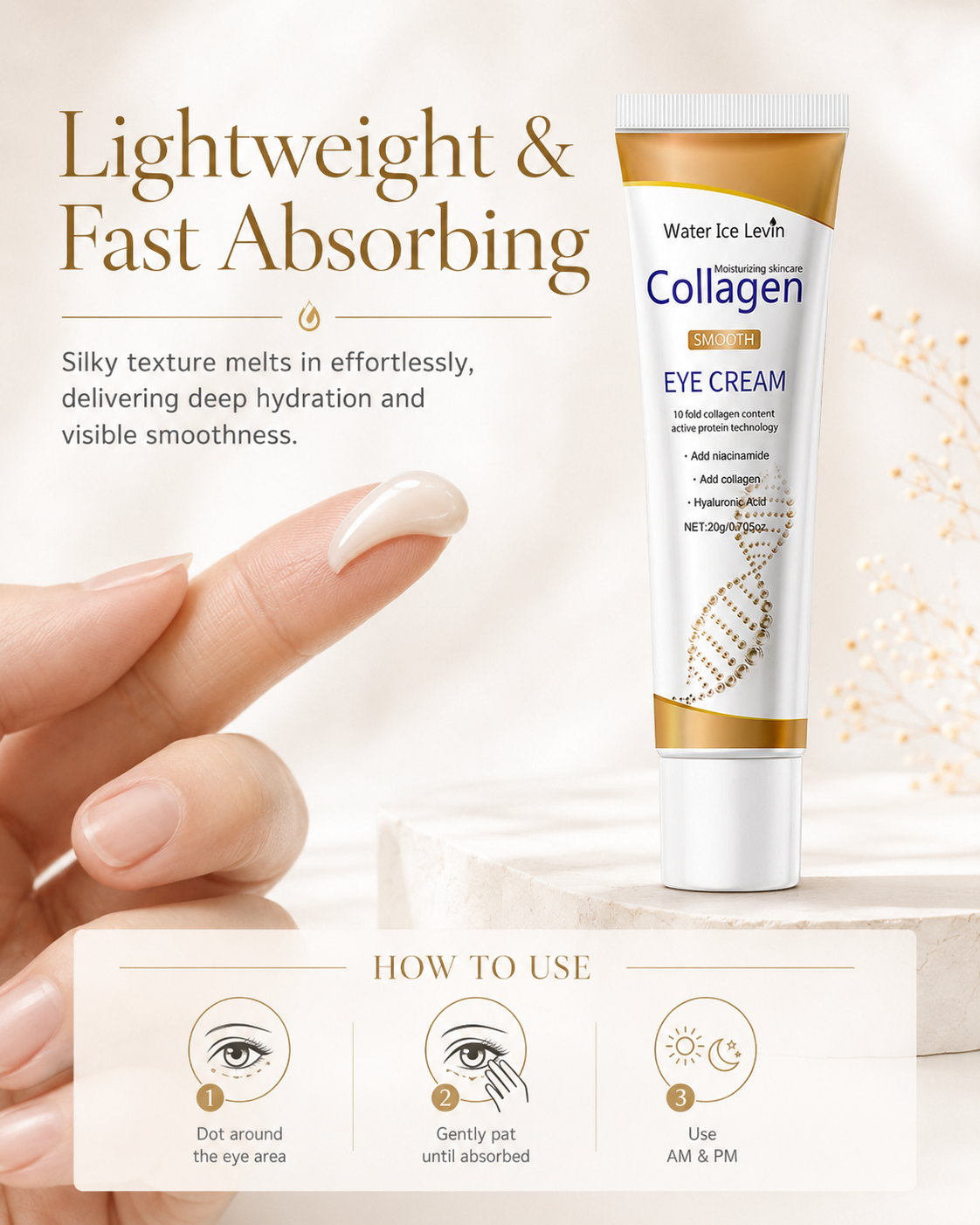 Rested Glow - Nightly Collagen Eye & Face Cream